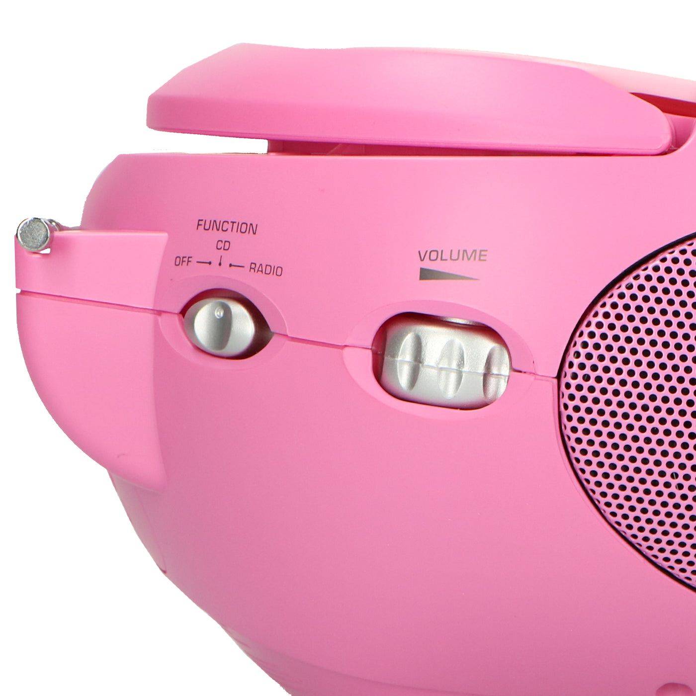 Lenco SCD-24 Pink - Radio portable avec lecteur CD - Rose