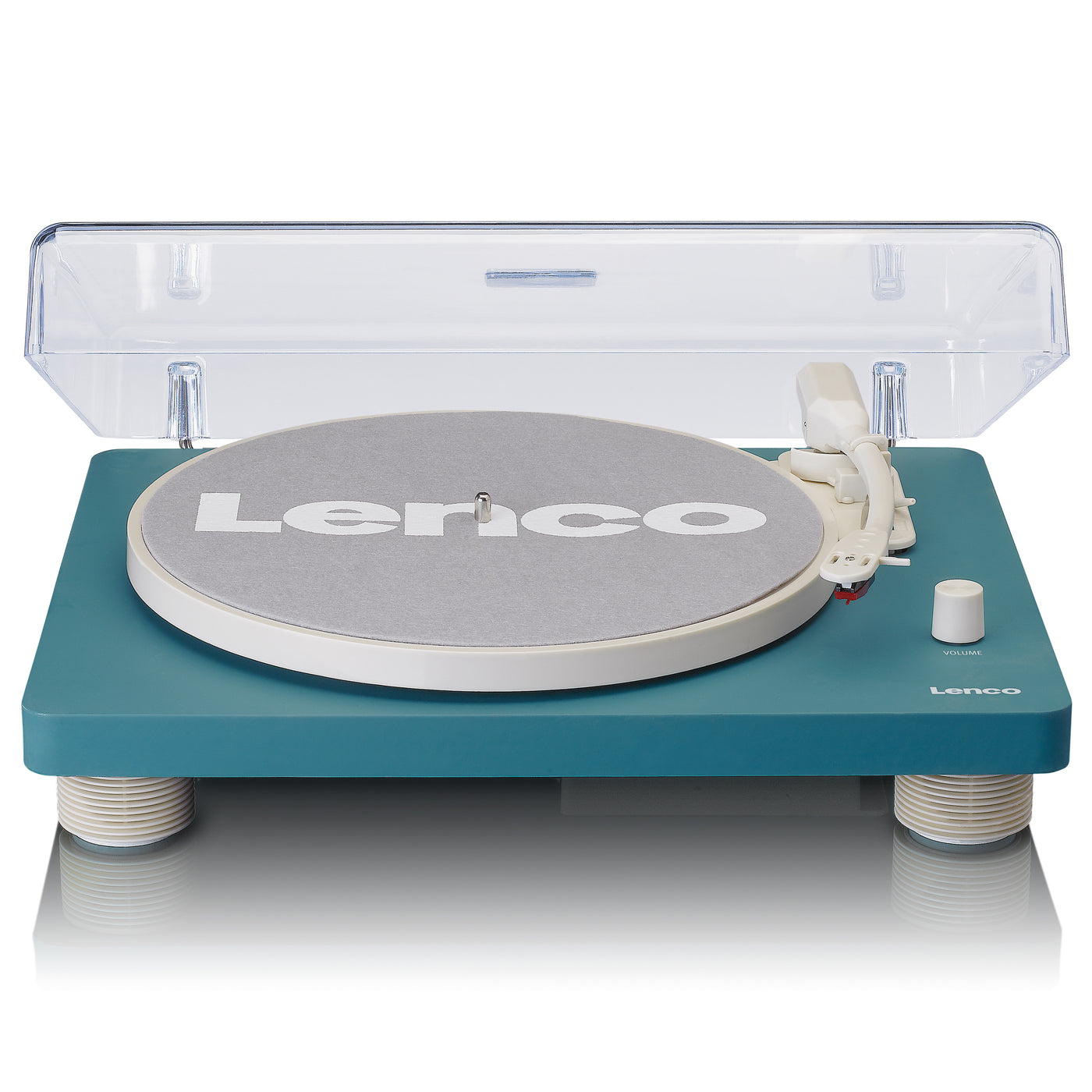 Lenco LS-50TQ - Platine avec haut-parleurs intégrés et encodage USB - Turquoise