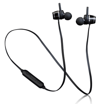 Lenco EPB-030BK - Ecouteurs Bluetooth® résistants à la transpiration - Noir