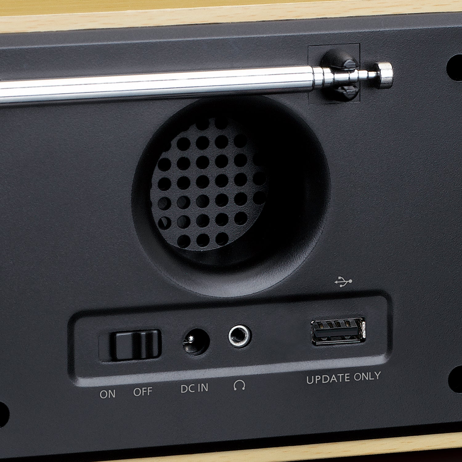Lenco DAR-015WD - Radio de table - Bluetooth® - DAB+ - Bois