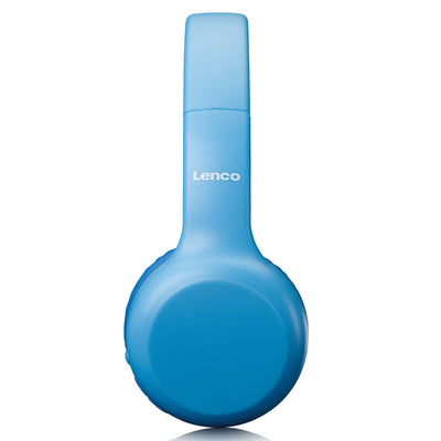 Lenco HPB-110BU - Casque Bluetooth® pliable pour enfants - Bleu