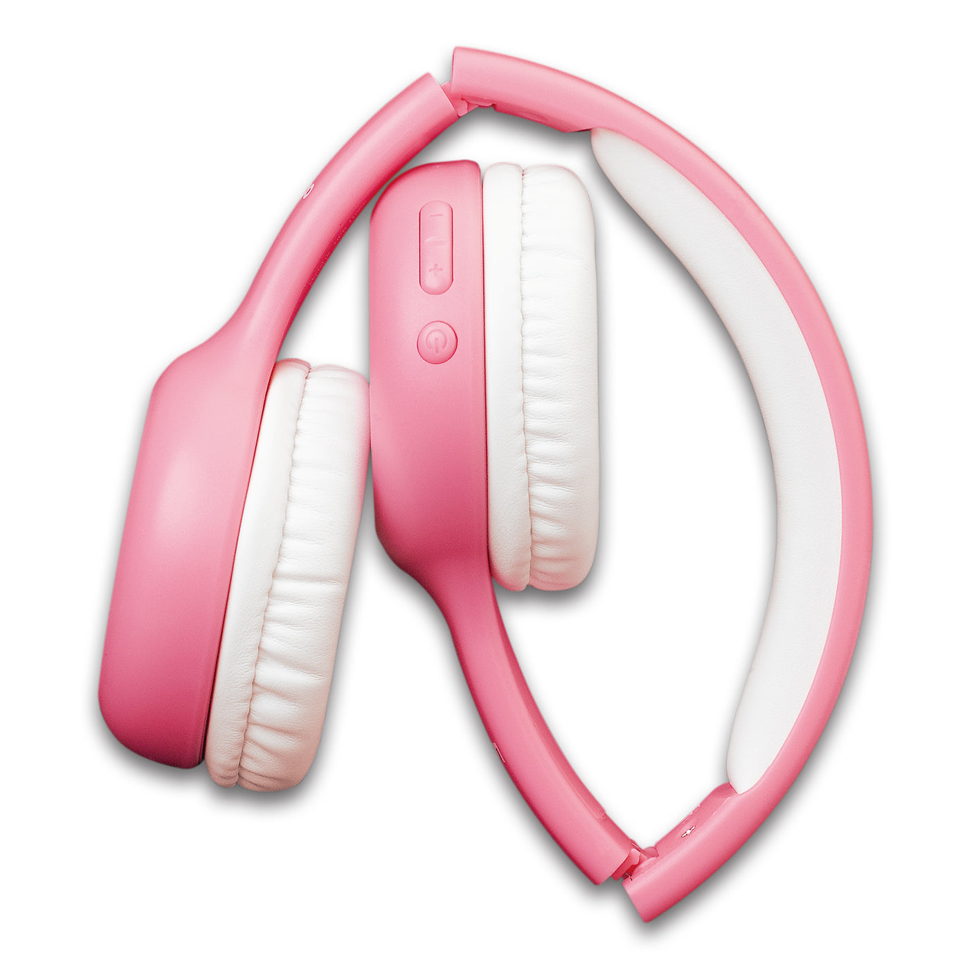 Lenco HPB-110PK - Casque Bluetooth® pliable pour enfants - Rose