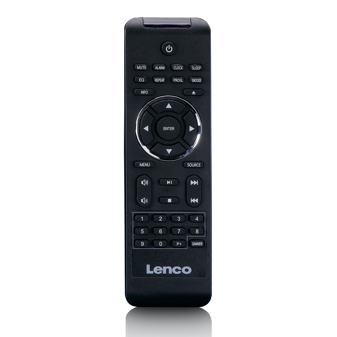 Lenco DAR-051WD - Radio stéréo DAB+/ FM, CD, 2 USB, Bluetooth®, QI, télécommande