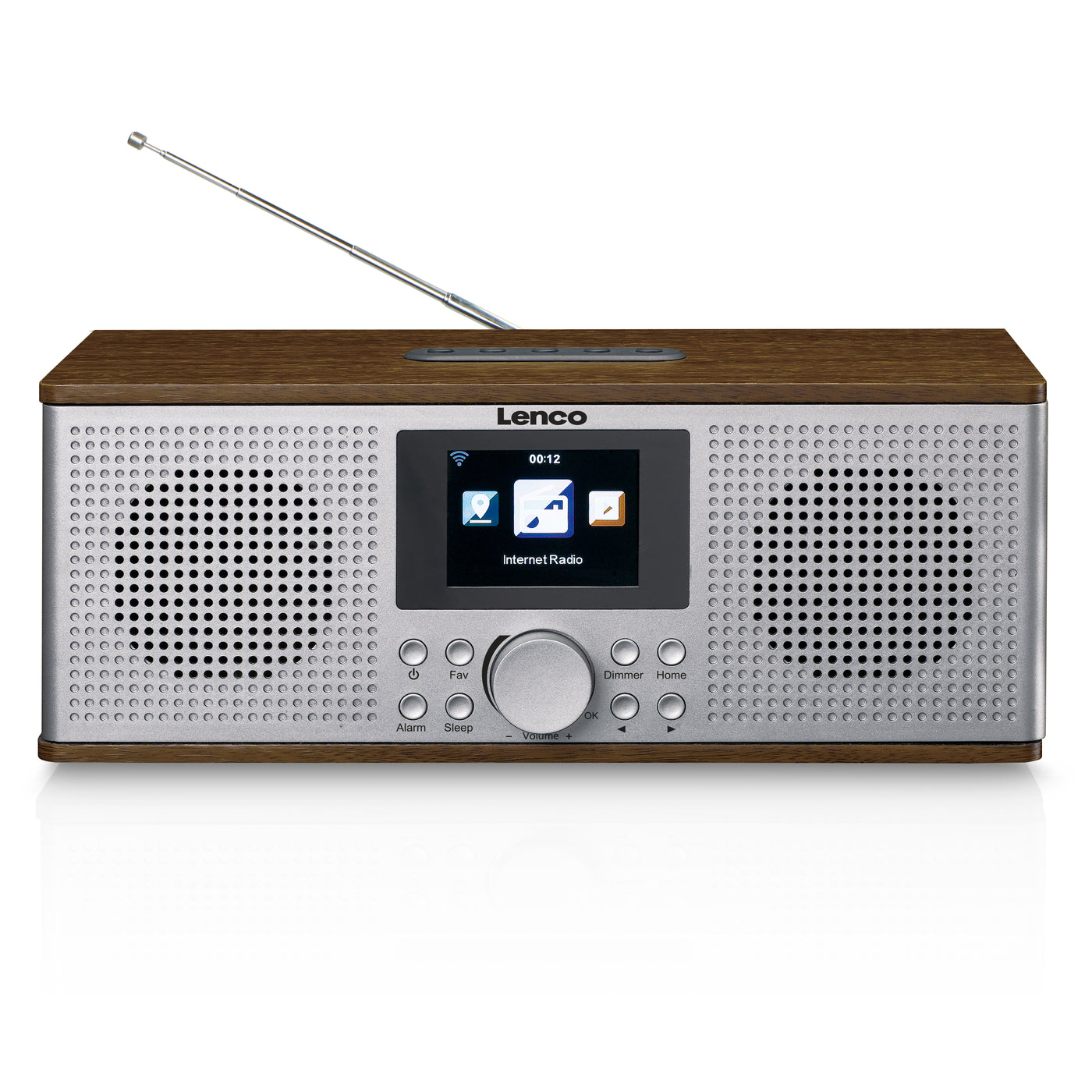 Lenco DIR-170WA - Radio Internet/DAB+/FM et Bluetooth® - Bois