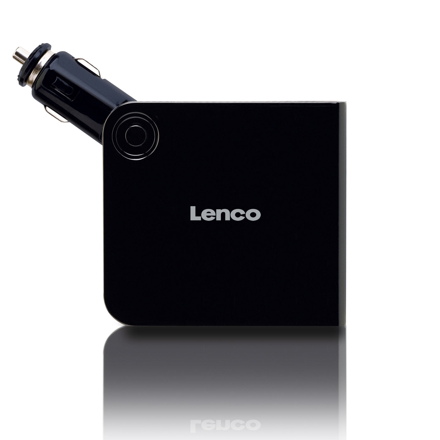 Lenco PB-5200 - Chargeur portable de 5 200 mAh avec chargeur de voiture - Noir