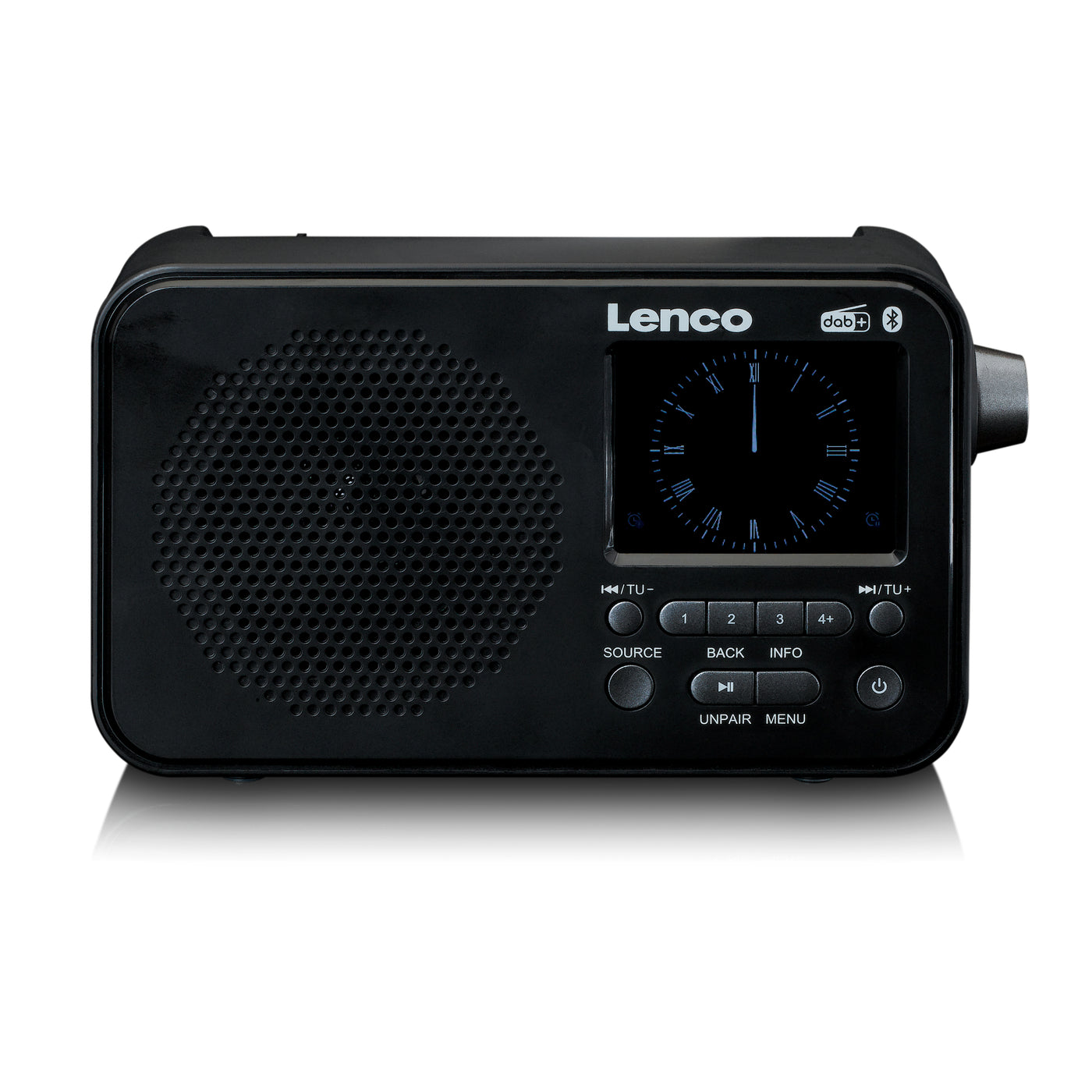 Lenco PDR-036BK - Radio DAB+/FM avec Bluetooth® - Noir