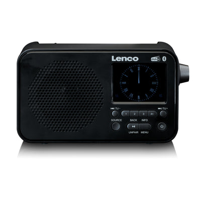 Lenco PDR-036BK - Radio DAB+/FM avec Bluetooth® - Noir