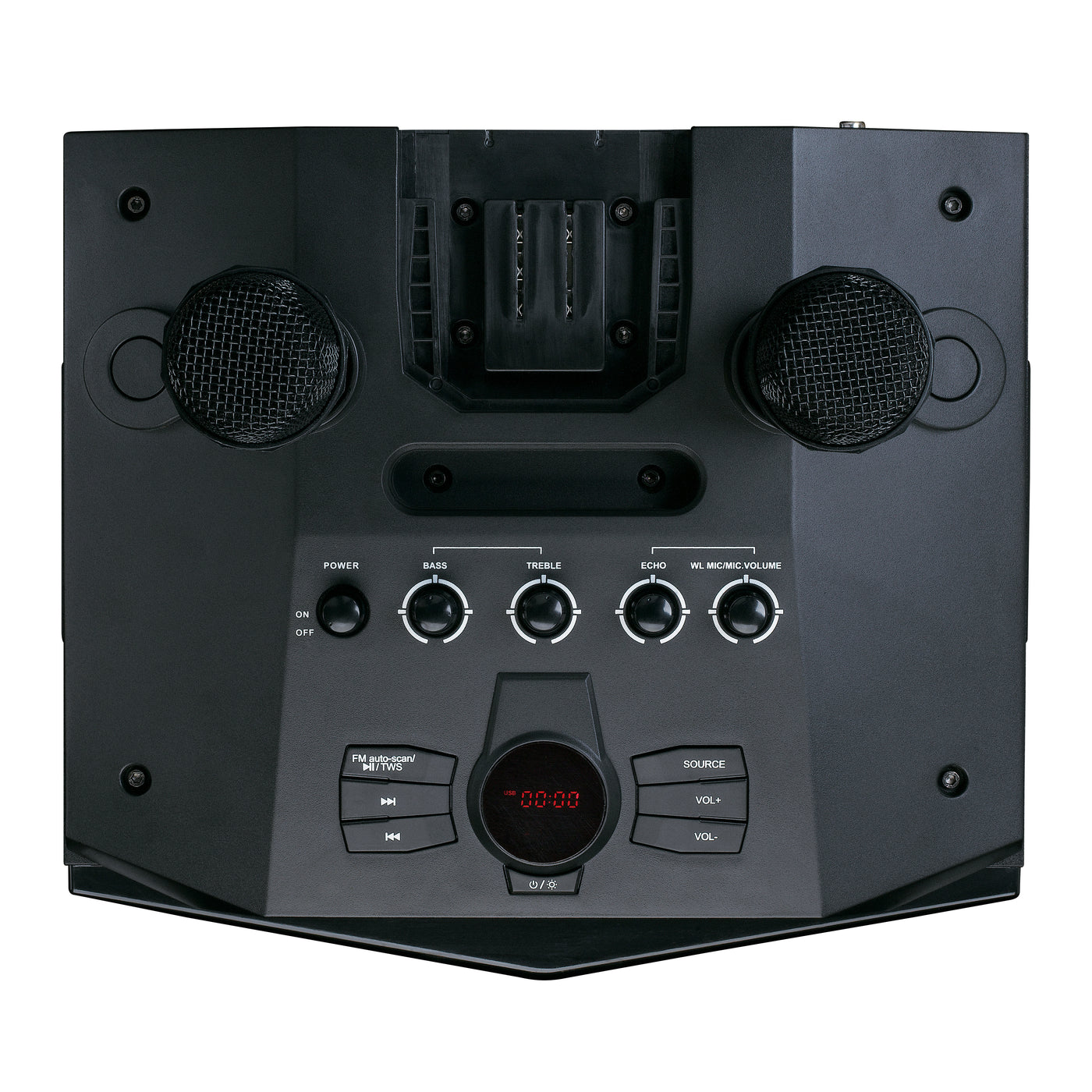 Lenco - PA-220BK - Enceinte avec subwoofer et colonne tweeter