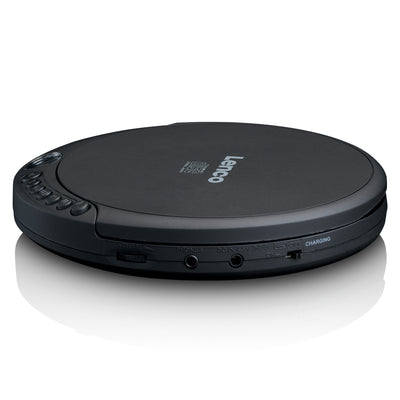 Lenco CD-010 - Lecteur CD portable avec fonction de rechargement - Noir