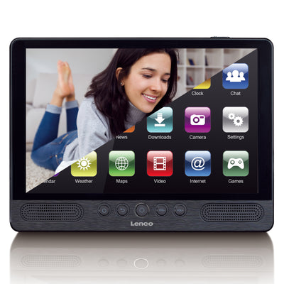 Lenco TDV1001BK - Tablette - Lecteur DVD portable Android - WIFI - USB