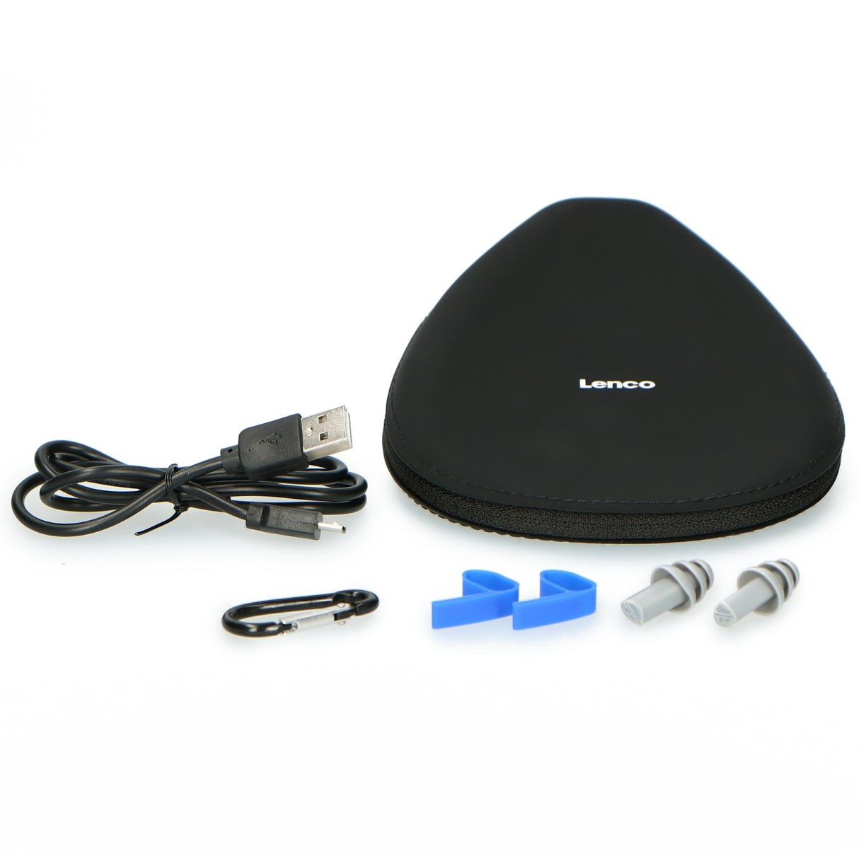 Lenco BCH-1000BU - Casque Bluetooth® à conduction osseuse, bleu