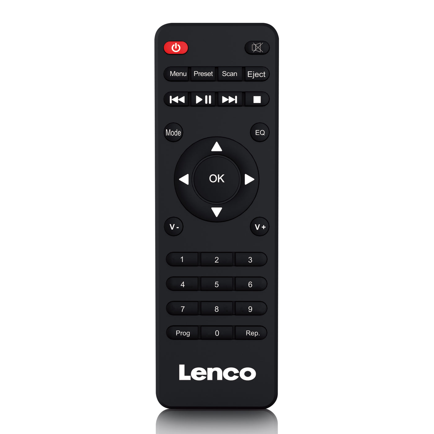 Lenco DAR-061BK - Radio DAB+/FM avec lecteur CD et Bluetooth® - Noir