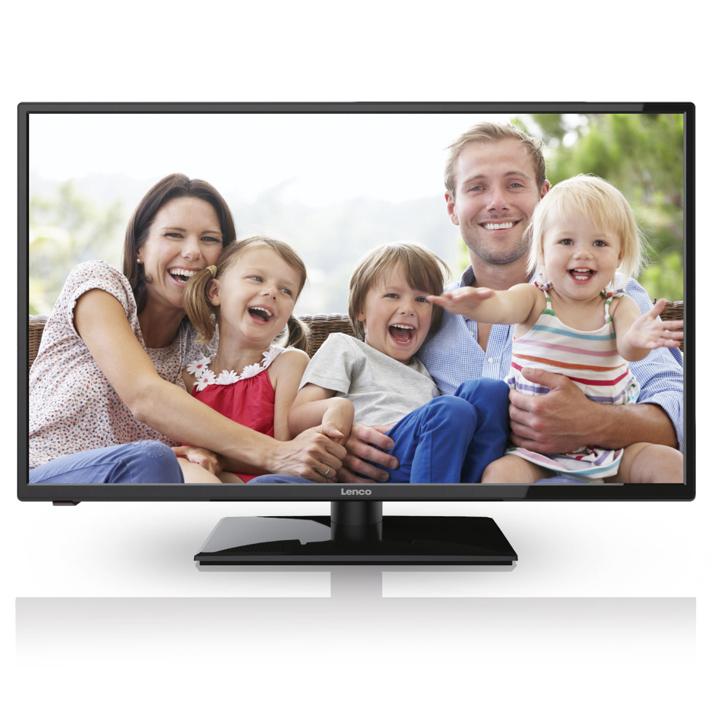 Lenco LED-3222BK - Téléviseur LED HD de 32 pouces et DVB T/T2/S2/C avec HDMI - Noir