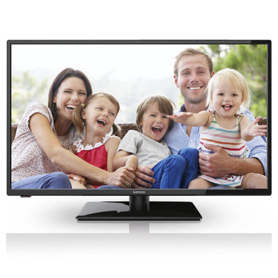 Lenco LED-3222BK - Téléviseur LED HD de 32 pouces et DVB T/T2/S2/C avec HDMI - Noir