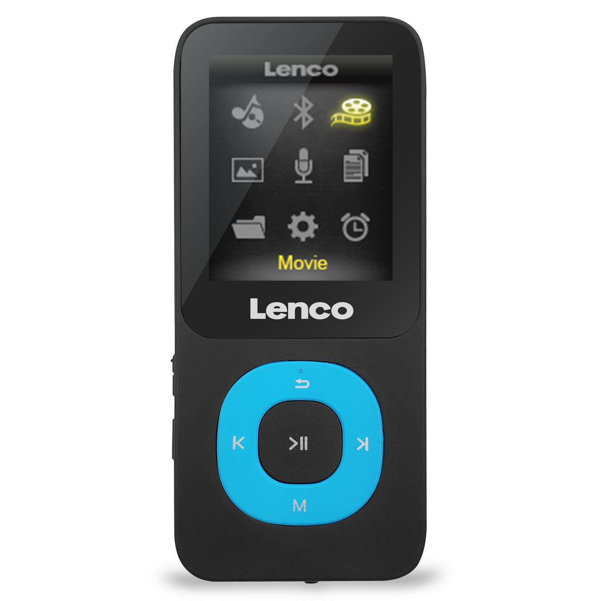 Lenco Xemio-769BU - Lecteur MP3/MP4 avec Bluetooth® et carte micro SD de 8 Go - Bleu
