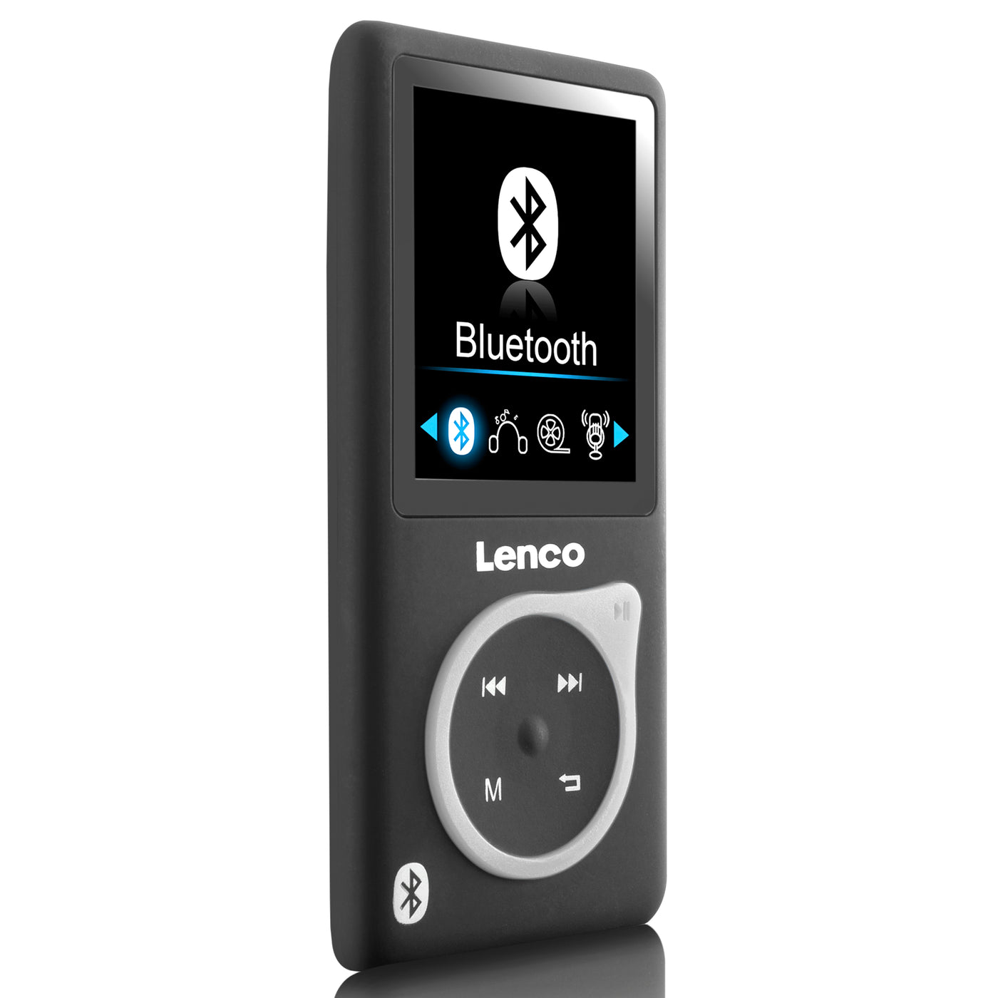 Lecteur MP3/MP4 avec Bluetooth® et mémoire interne de 8 Go Lenco  Xemio-860BK Noir-Gris - Baladeur MP3 / MP4 - Achat & prix