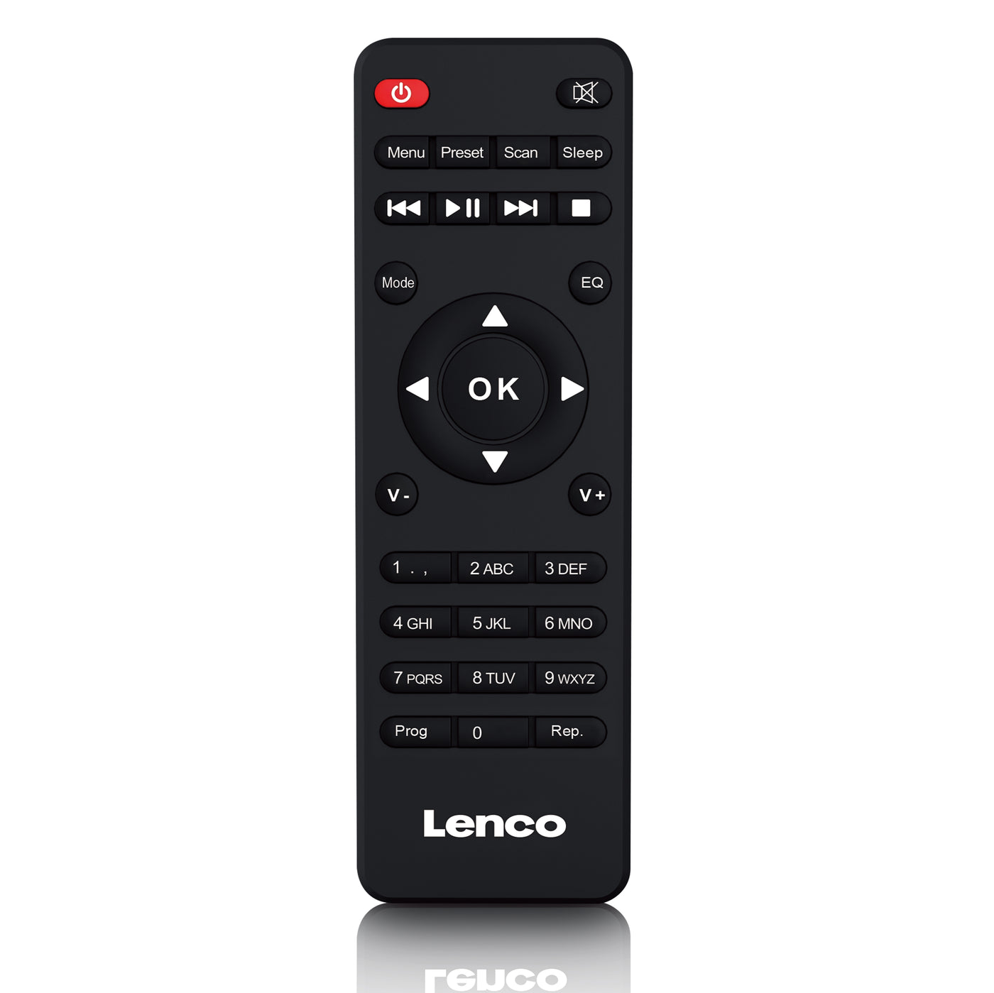 Lenco MC-250BK - Micro-chaîne avec radio intelligente, lecteur CD/USB, internet, DAB+, Bluetooth® - Noir