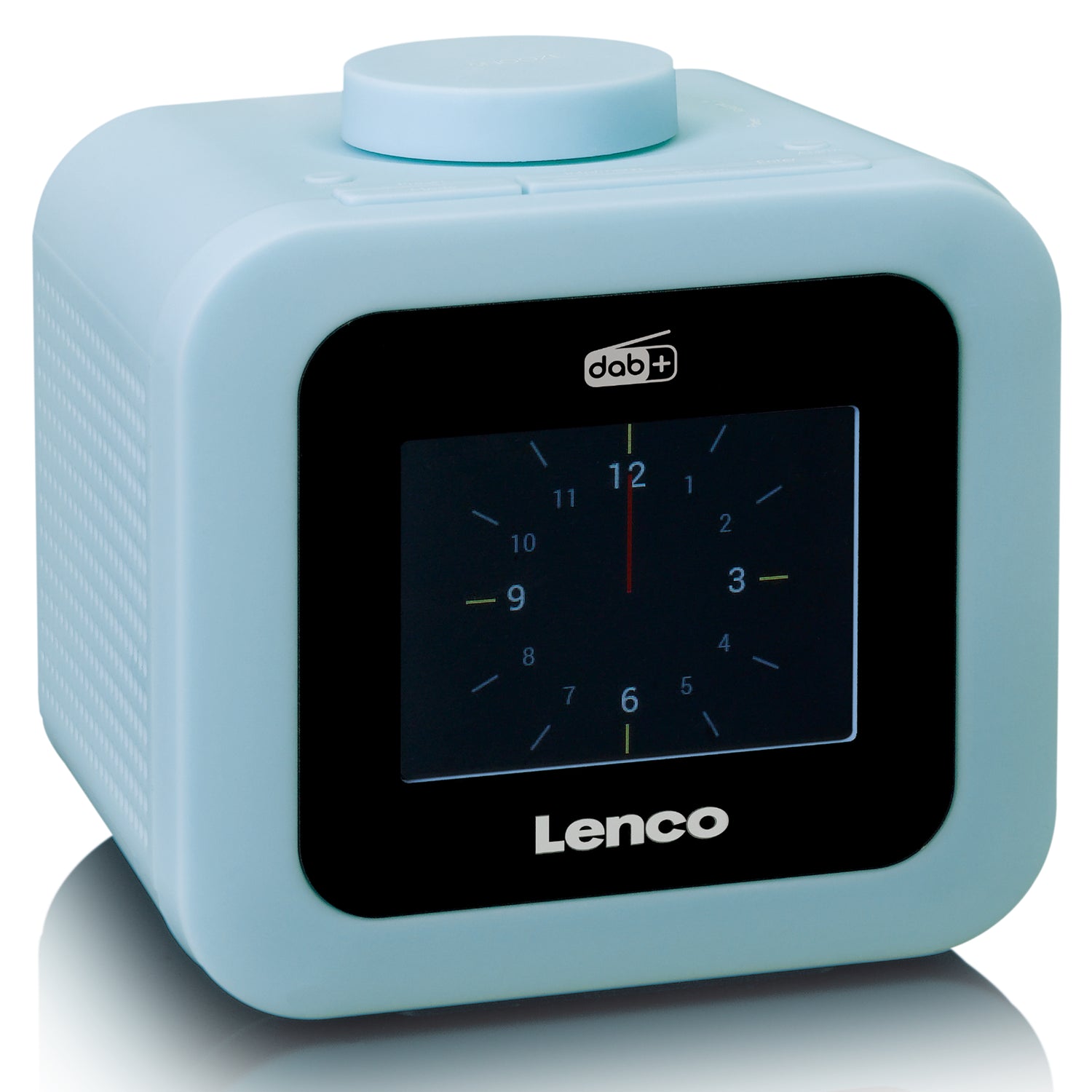 Lenco CR-620BU - Radio-réveil DAB+/FM avec écran couleur - Bleu
