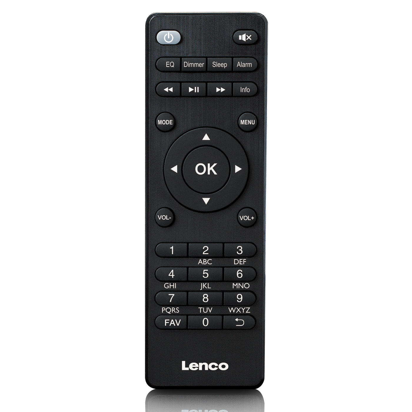 Lenco DIR-140BK - Radio Internet stéréo avec DAB+/FM et Bluetooth® - Noir