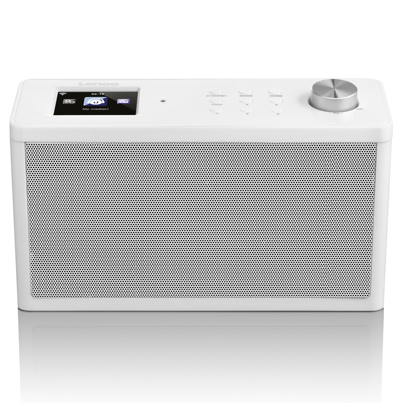 Lenco KCR-14 - Radio Internet de cuisine avec FM - Blanc