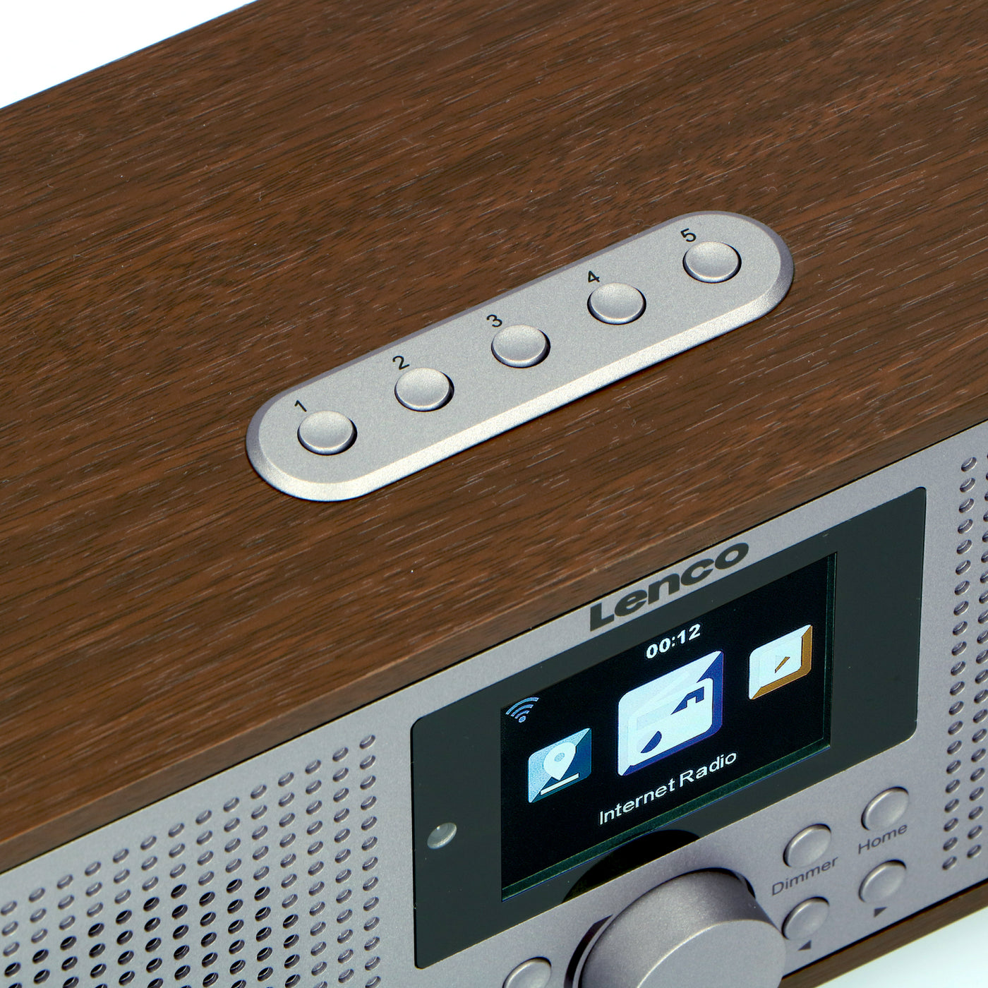 Lenco DIR-170WA - Radio Internet/DAB+/FM et Bluetooth® - Bois