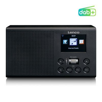 Lenco DIR-60BK - Radio Internet/FM avec contrôle des applications - Noir