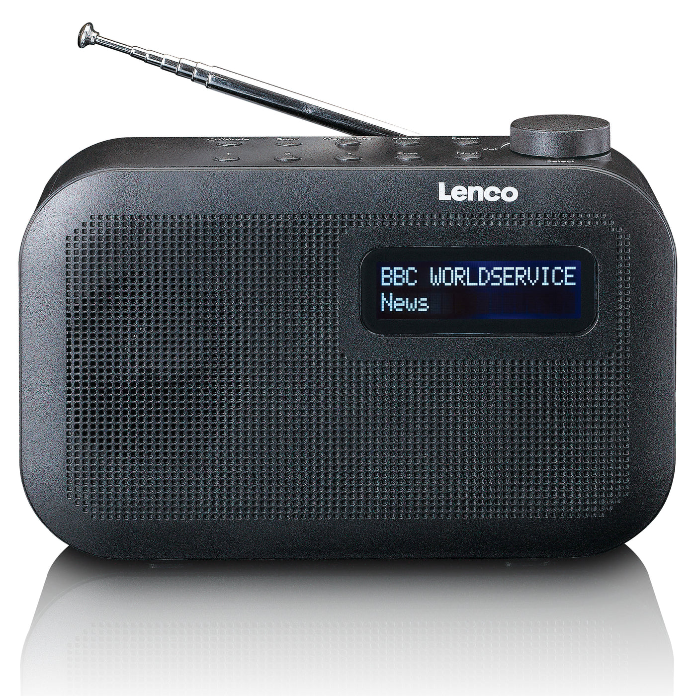 Lenco PDR-016BK - Radio portable DAB+/FM avec Bluetooth® - Noir