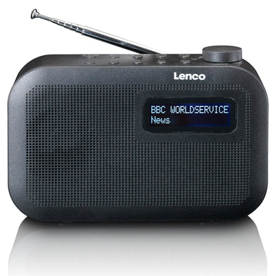 Lenco PDR-016BK - Radio portable DAB+/FM avec Bluetooth® - Radio à batterie