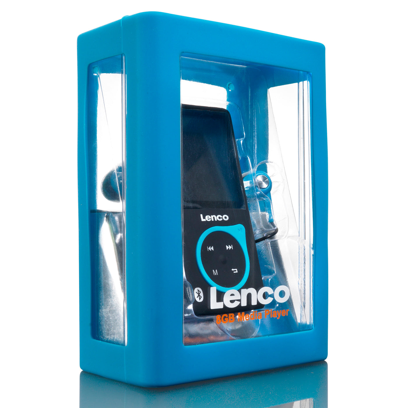 Lenco XEMIO-768 Blue - Lecteur MP3/MP4 avec Bluetooth® et carte micro SD de 8 Go - Bleu
