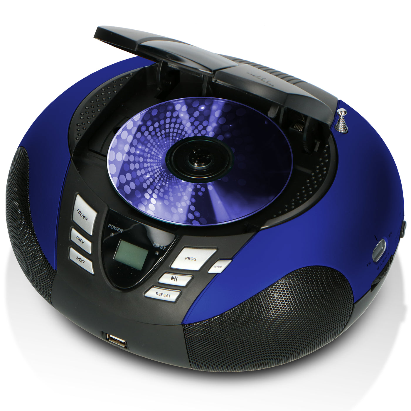 Radio CD LENCO SCD-38 USB Bleu